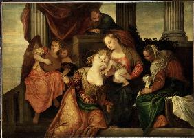 Die mystische Hochzeit der heiligen Katharina