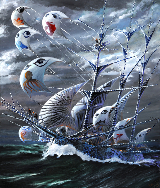 Storm Creators Bohai Sea von Vincent Alexander Booth