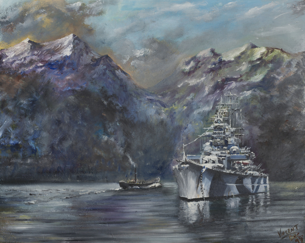 Tirpitz, Norway von Vincent Alexander Booth