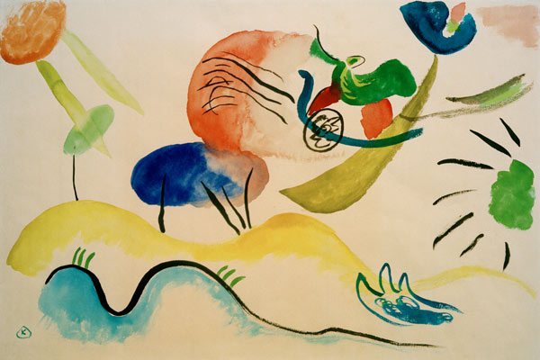 Aquarell Nr. 2 von Wassily Kandinsky