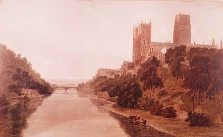 Durham Cathedral von William Daniell