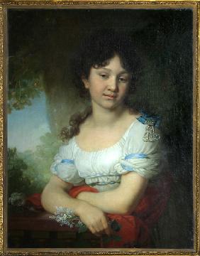 Porträt von Gräfin Maria Alexejewna Orlowa-Denissowa 1801